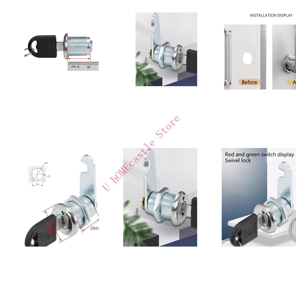Zinc Furniture Hardware - Serratura per armadio sicurezza con camma