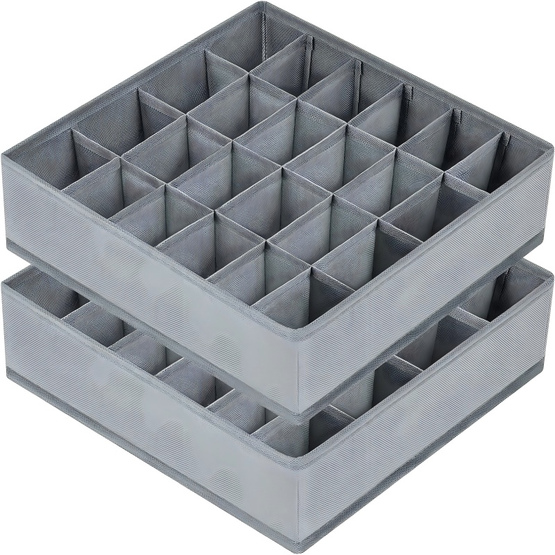 Drawer Organizer Peg - Organizzatore Pieghevole a 24 Scomparti, Contenitore