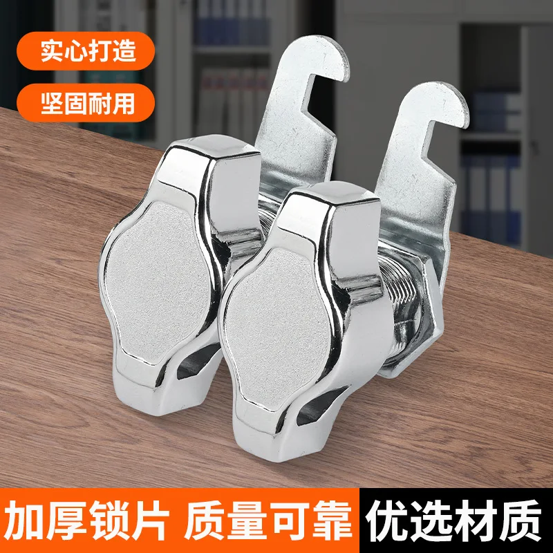 Zinc Furniture Hardware - Lucchetto per Ante di Armadietti, Serratura