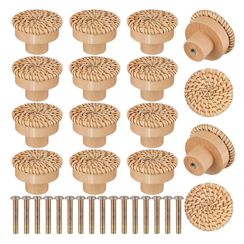 Furniture Hardware Paint - Maniglie in legno ABLQ in faggio