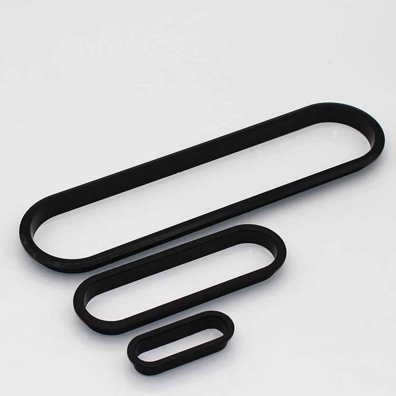Furniture Hardware Accessories - 2 pezzi passacavo ovale in plastica