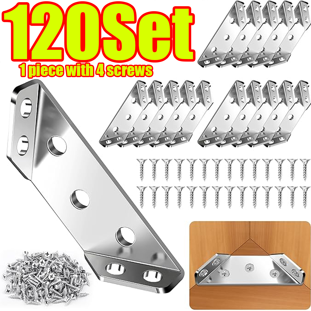 Furniture Hardware Screws - Set da 1-120 Pezzi di Connettori