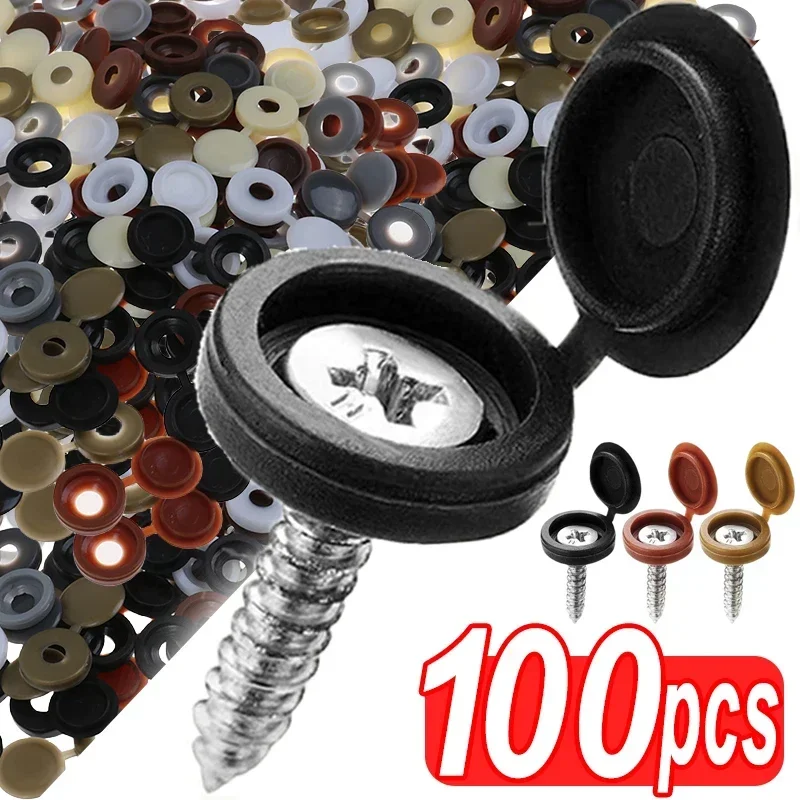 Furniture Hardware Screws - Tappo a vite in plastica incernierato