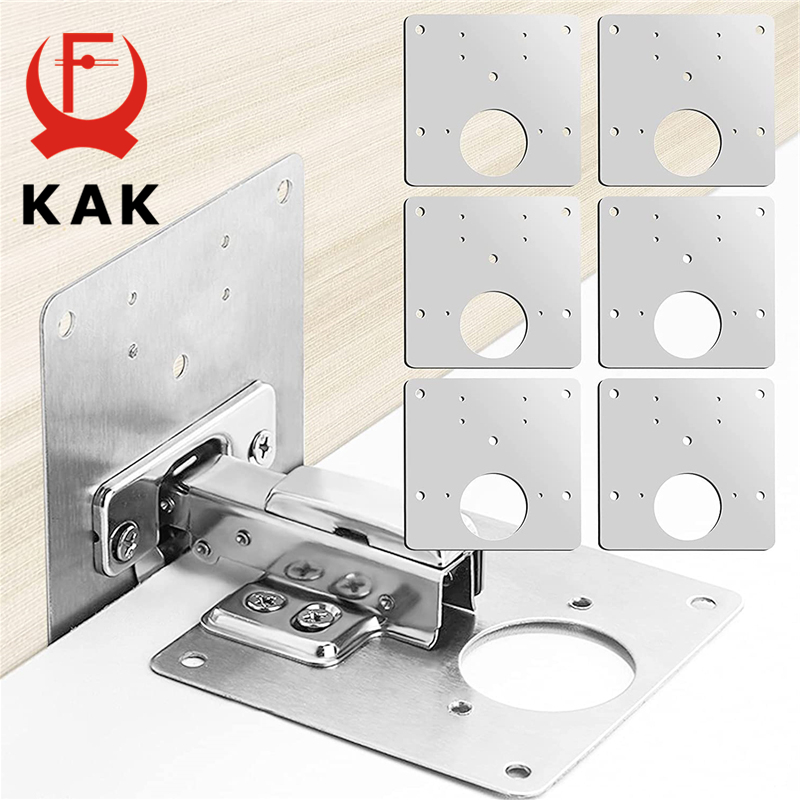 Furniture Hardware Repair - KAK 8 pezzi piastra di riparazione