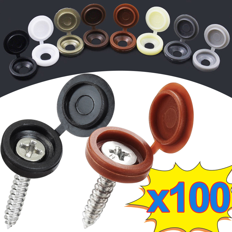 Furniture Hardware Screws - 10/500 pz Tappi Decorativi per Viti,