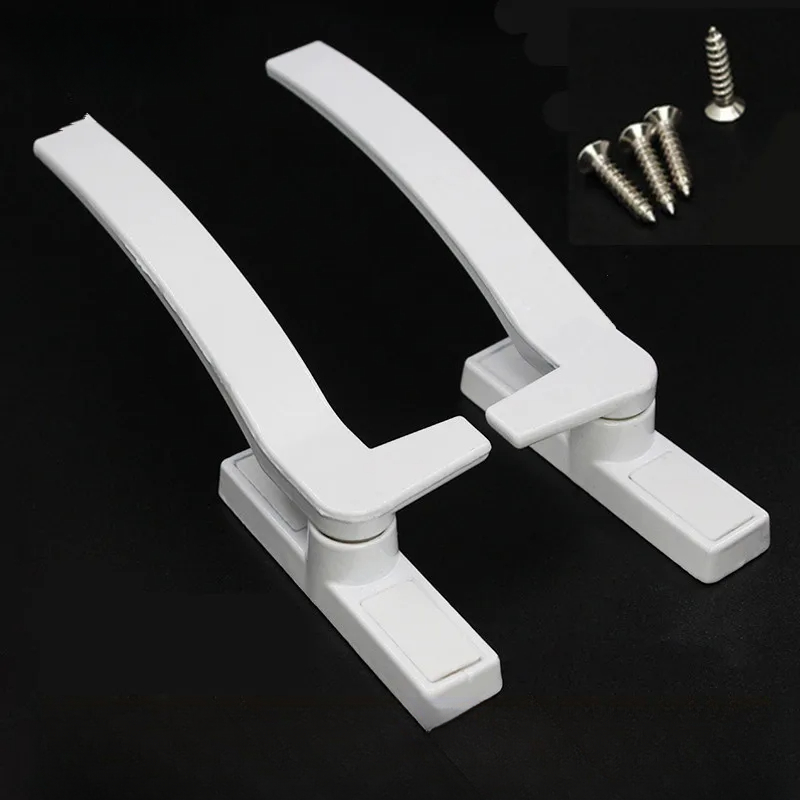 Zinc Furniture Hardware - Maniglie per finestre di ricambio bianche