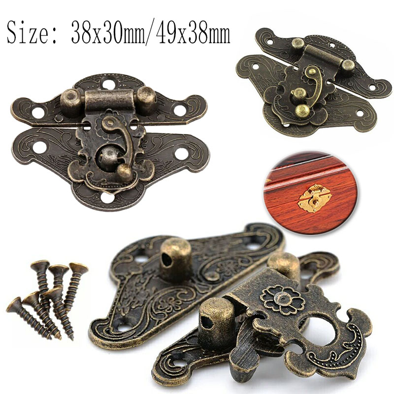Furniture Hardware Screws - 5/10 pezzi hardware in metallo vintage