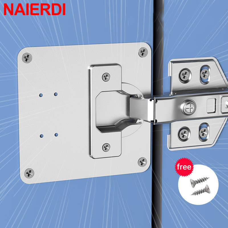 Furniture Hardware Repair - NAIERDI Piastra di riparazione cerniera in