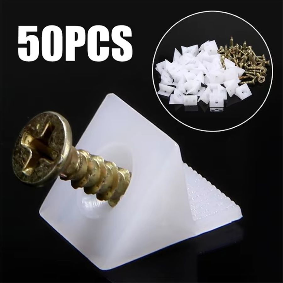Furniture Hardware Screws - 50/100 pz. Cunei di Riparazione per