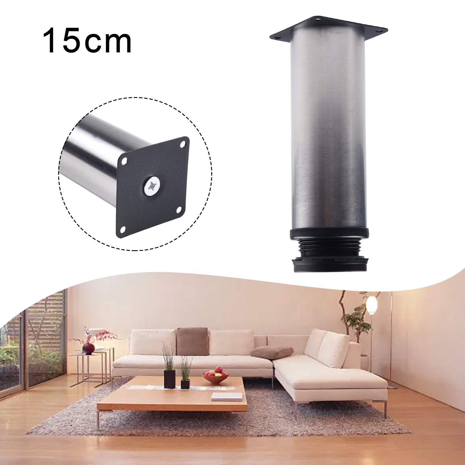 Gamba per mobili in acciaio in - Furniture Hardware Screws recensione e prezzo