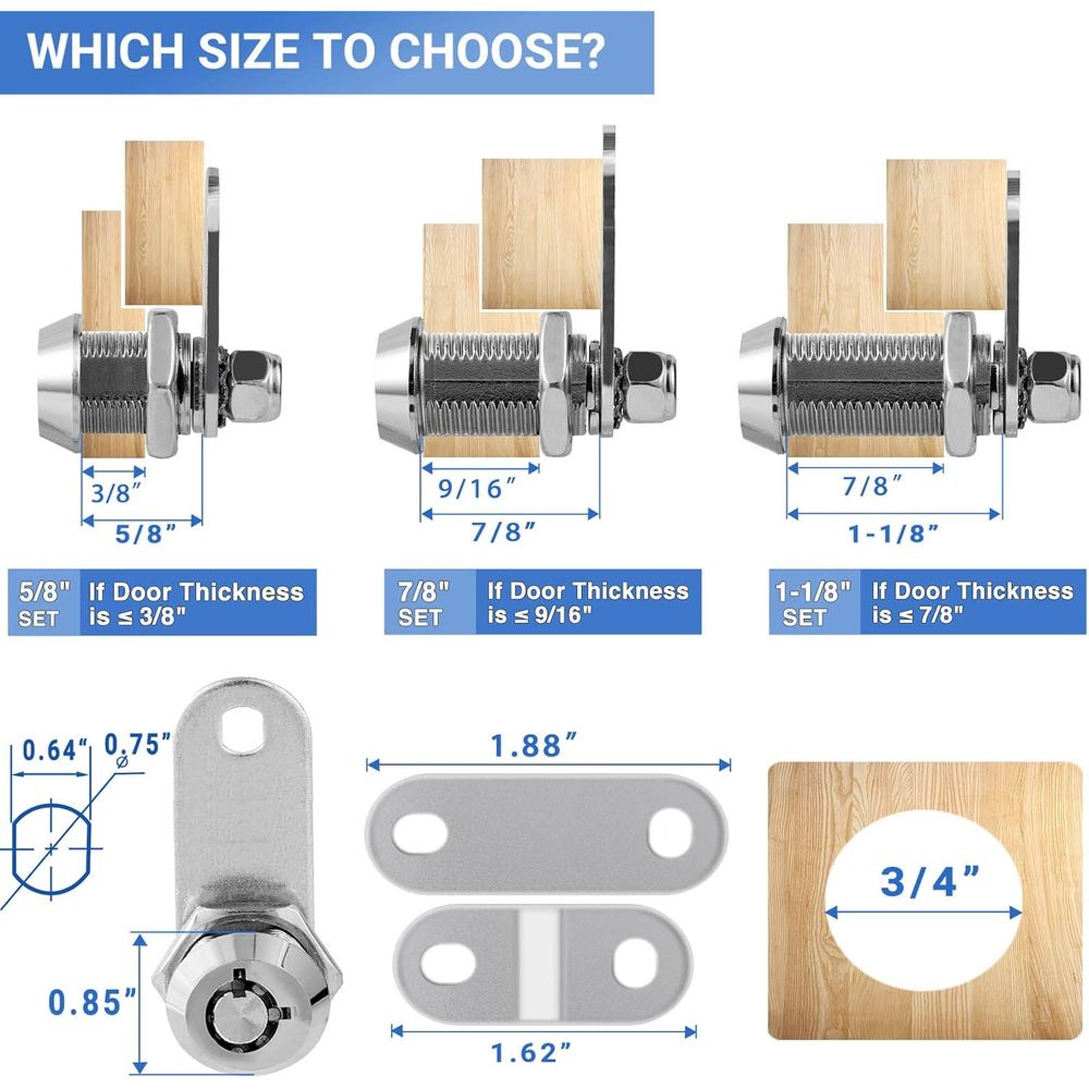 Serrature per Armadietti RV -  - Cabinet Lock Key recensione e prezzo