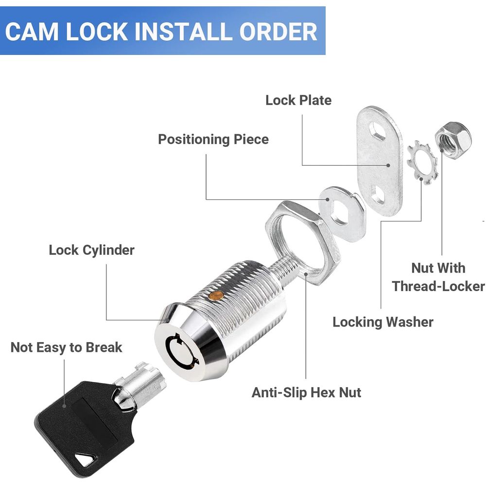 Serrature per Armadietti RV -  - Cabinet Lock Key recensione e prezzo