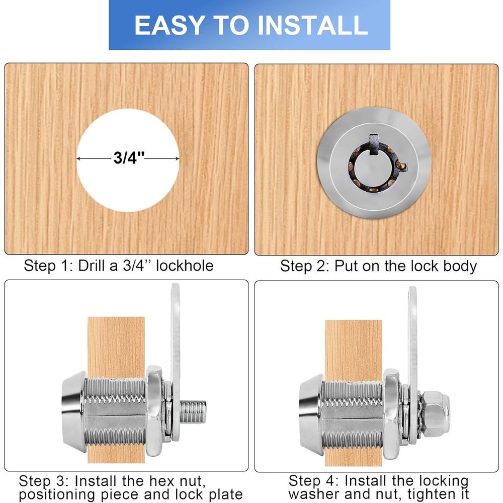Serrature per Armadietti RV -  - Cabinet Lock Key recensione e prezzo