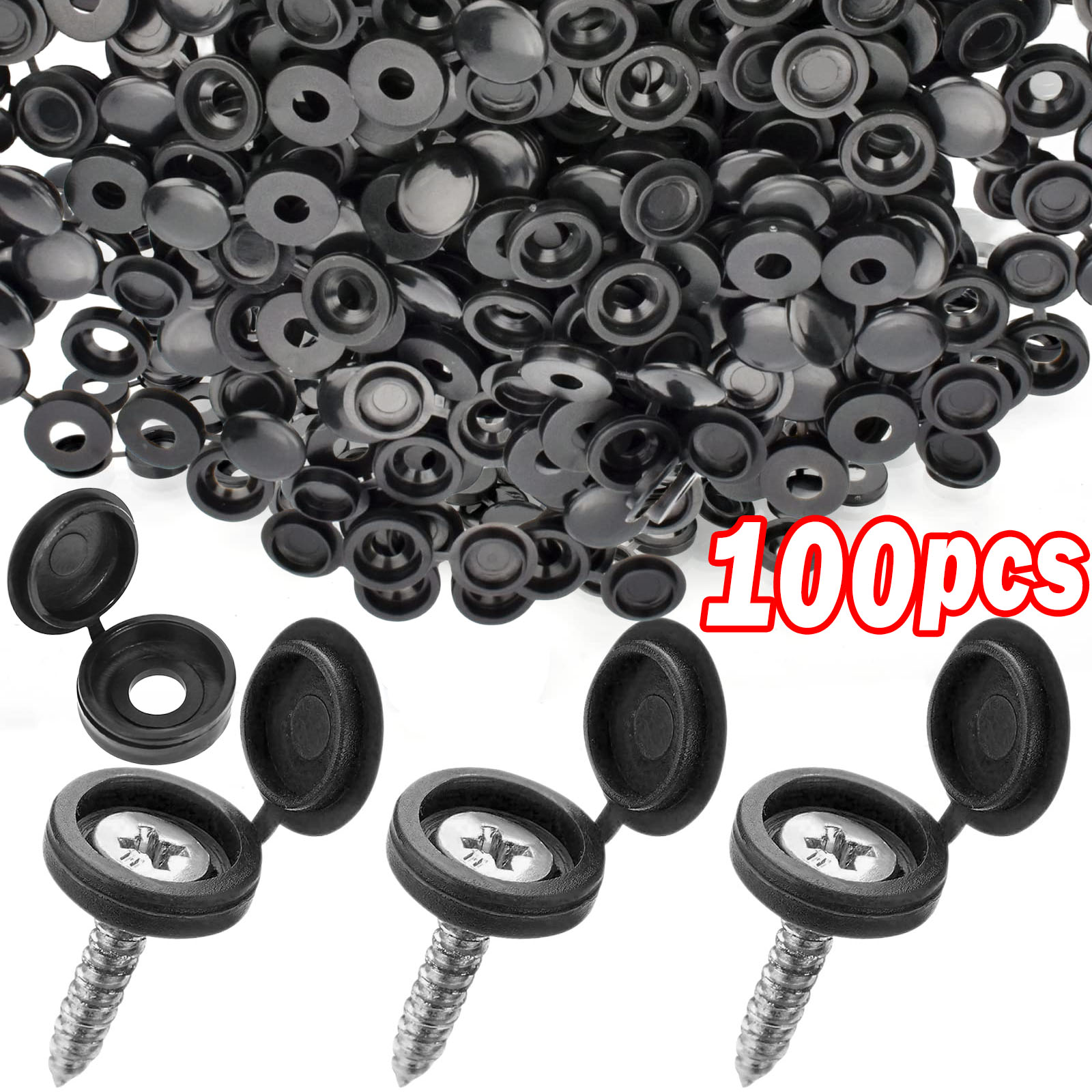 5/100PCS Tappo a vite in plast - Furniture Hardware Screws recensione e prezzo