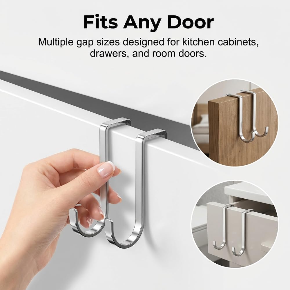 Ganci a Doppia S in Acciaio In - Drawer Organizer Peg recensione e prezzo