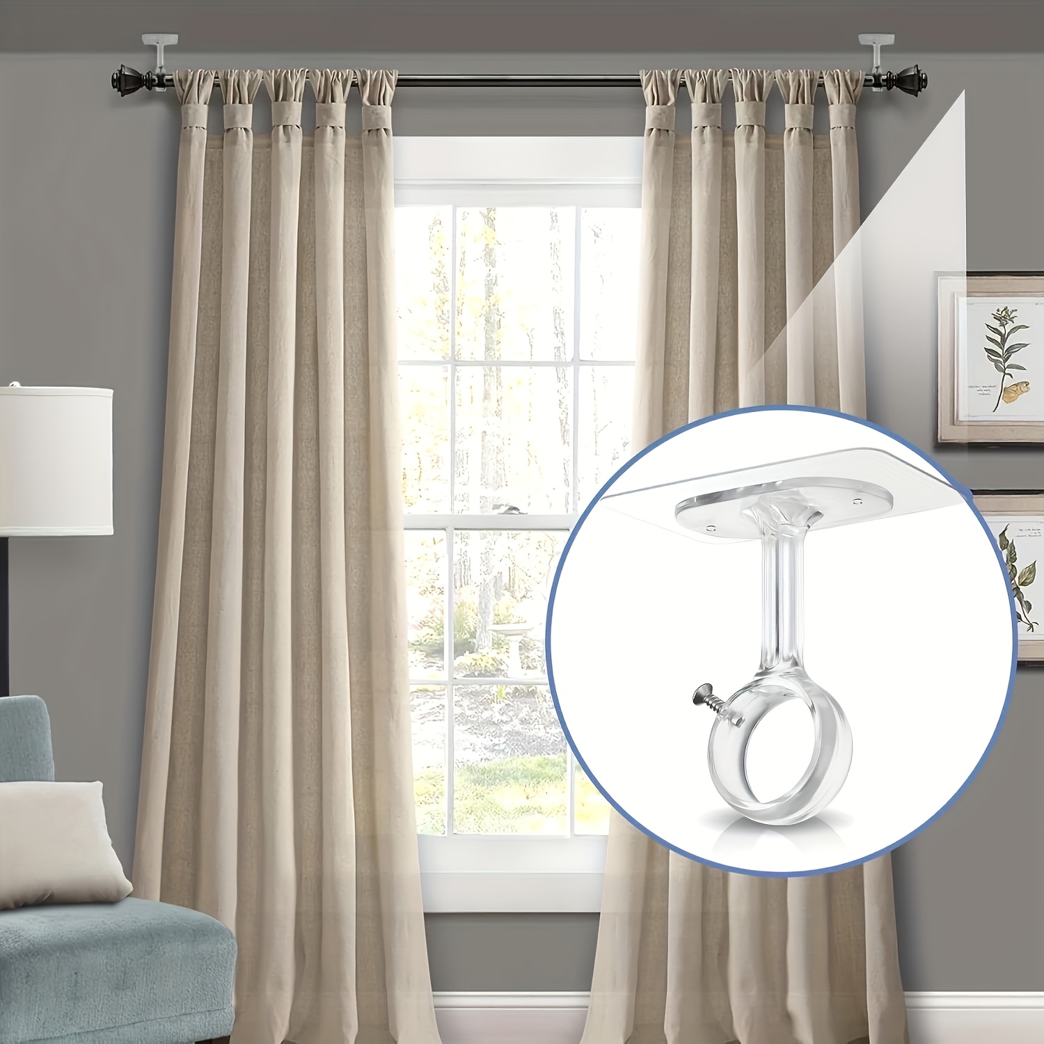 Supporto per Asta Tenda da Sof - Furniture Hardware Accessories recensione e prezzo