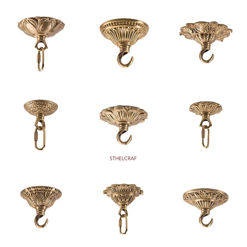 1 Pezzo Gancio in Ottone di Al - Zinc Furniture Hardware recensione e prezzo