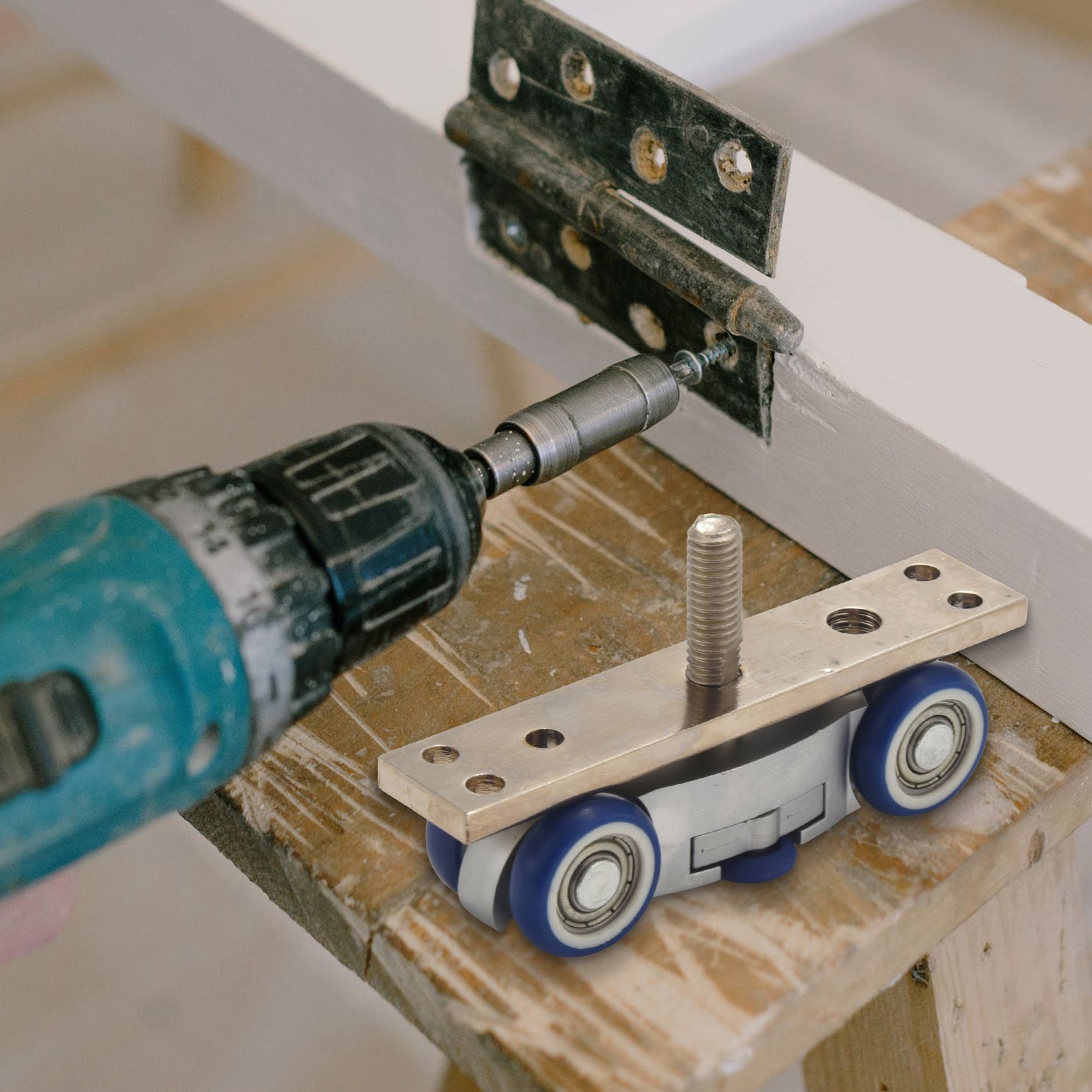 Rullo per porta pieghevole leg - Furniture Hardware Paint recensione e prezzo
