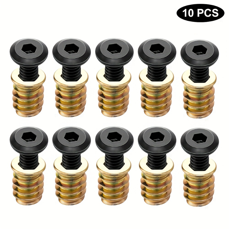 Kit di 10 Inserti Filettati co - Furniture Hardware Screws recensione e prezzo