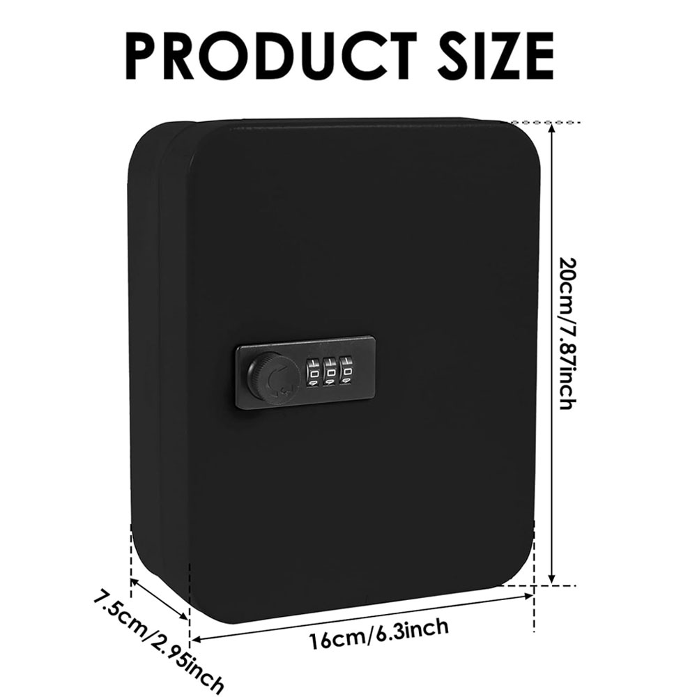 Cassetta di sicurezza nera per - Cabinet Lock Key recensione e prezzo