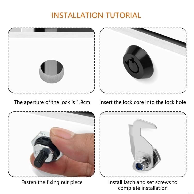 581E 2 pezzi serrature a camme - Cabinet Lock Key recensione e prezzo