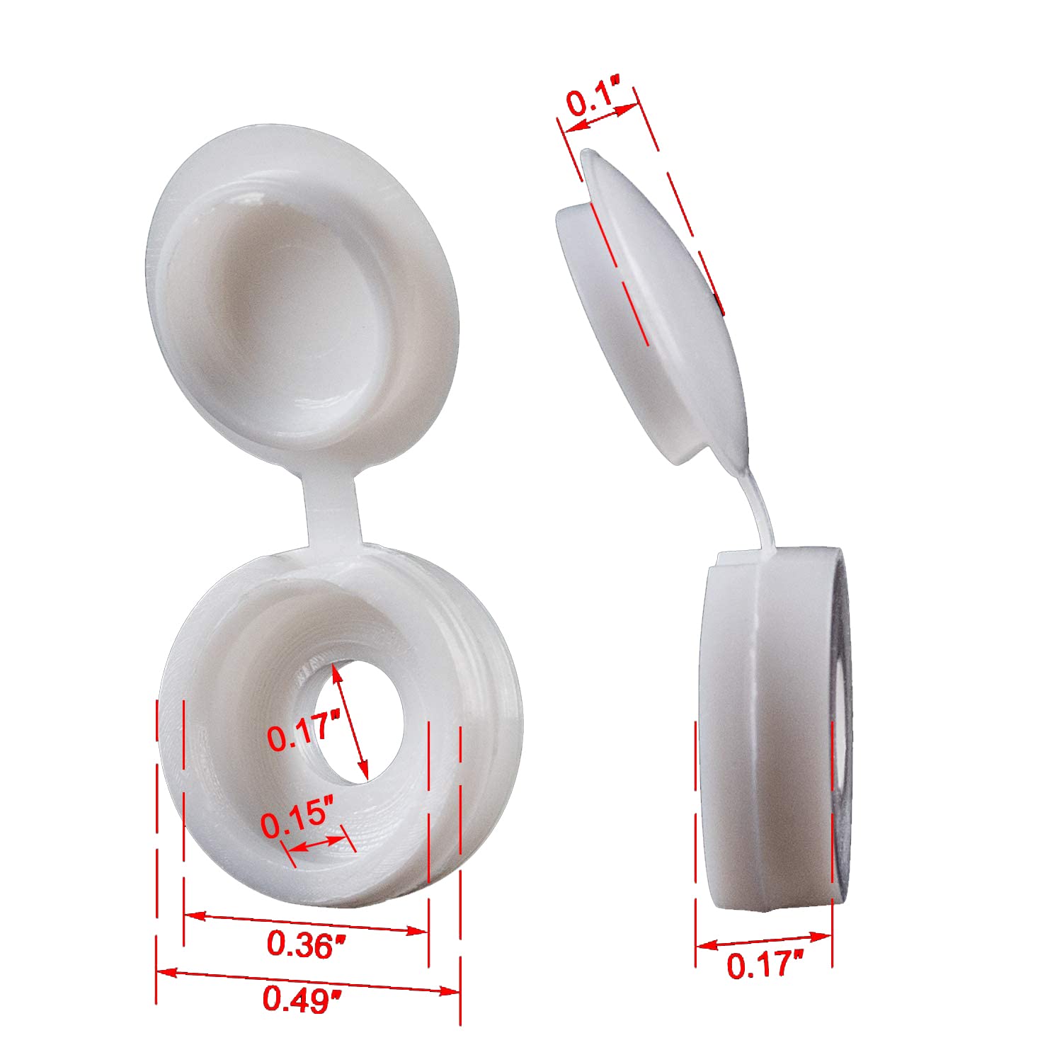 Copri tappo a vite in plastica - Furniture Hardware Screws recensione e prezzo