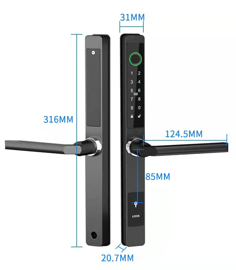 Serratura Digitale Biometrica  - Furniture Sliding Door Hardware recensione e prezzo