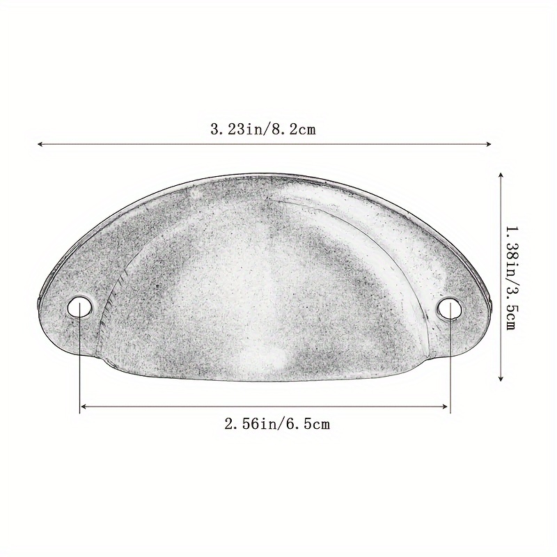 6 maniglie in metallo, pomelli - Furniture Hardware Items recensione e prezzo
