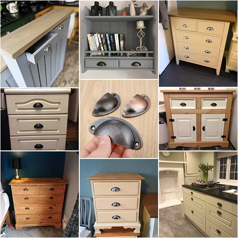 6 maniglie in metallo, pomelli - Furniture Hardware Items recensione e prezzo