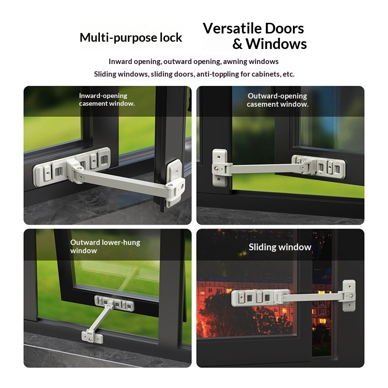 Blocco di Sicurezza Regolabile - Furniture Sliding Door Hardware recensione e prezzo